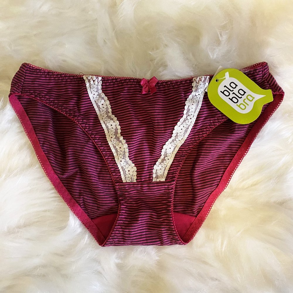 bla bla bra Stripes Bikini Panty Medium